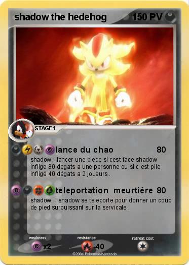 Pokemon shadow the hedehog