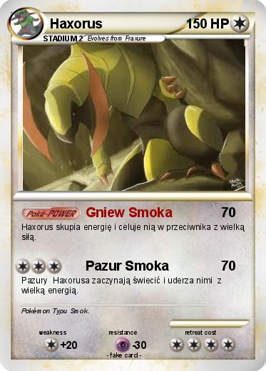 Pokemon Haxorus