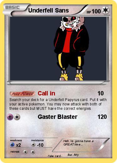 Pokemon Underfell Sans