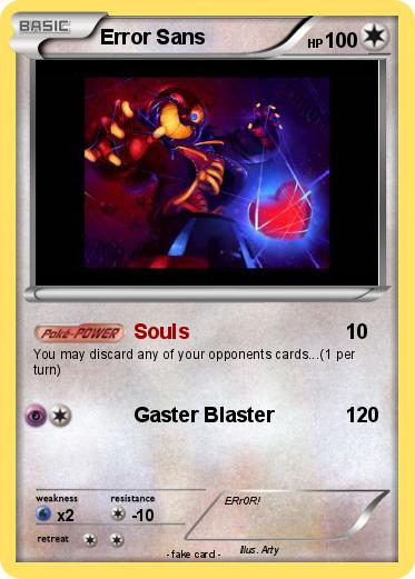 Pokemon Error Sans