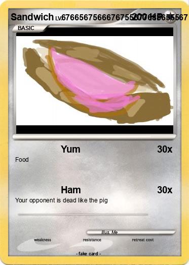 Pokemon Sandwich