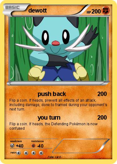 Pokemon dewott