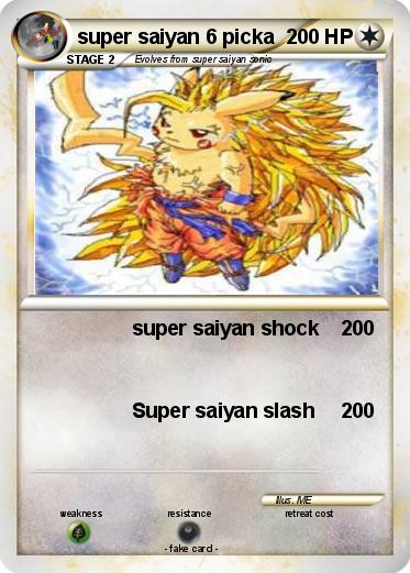 Pokemon super saiyan 6 picka