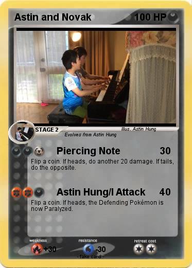 Pokemon Astin and Novak