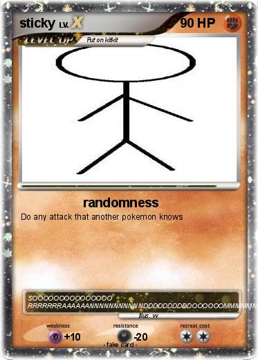 Pokemon sticky