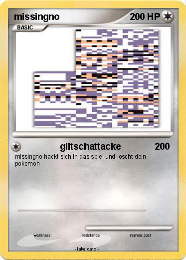 Pokemon missingno