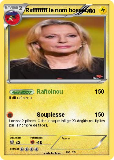 Pokemon Raffffffff le nom bosserai