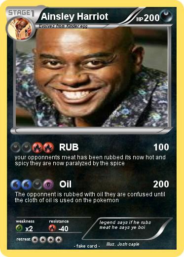 Pokemon Ainsley Harriot