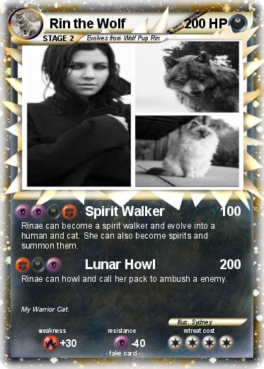 Pokemon Rin the Wolf