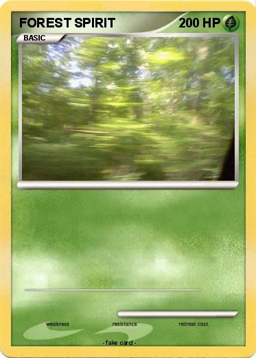 Pokemon FOREST SPIRIT