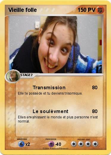 Pokemon Vieille folle