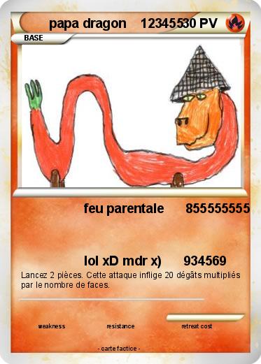 Pokemon papa dragon    123455