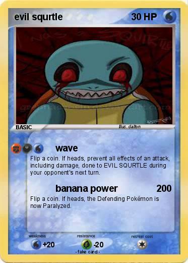 Pokemon evil squrtle