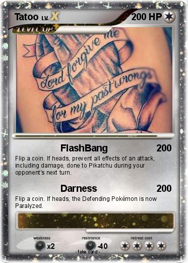 Pokemon Tatoo