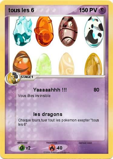Pokemon tous les 6