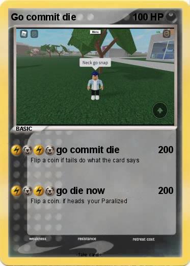 Pokemon Go commit die