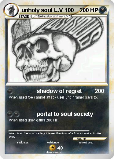 Pokemon unholy soul L.V 100