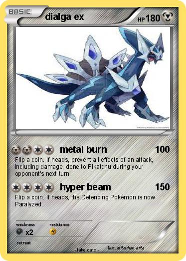 Pokemon dialga ex
