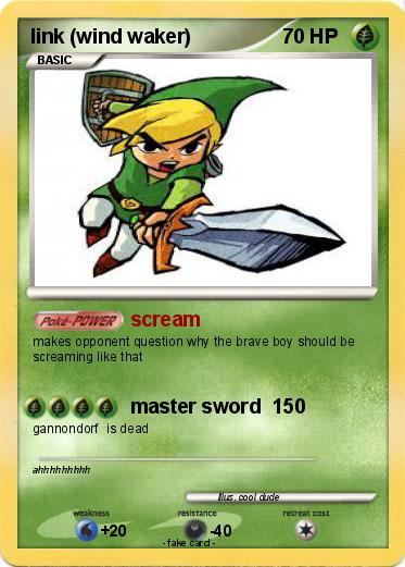 Pokemon link (wind waker)