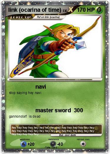 Pokemon link (ocarina of time)