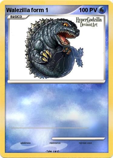 Pokemon Walezilla form 1