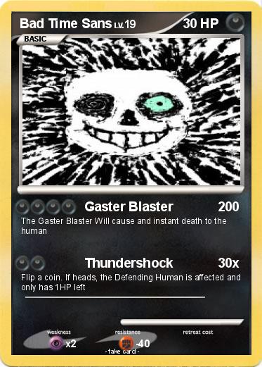 Pokemon Bad Time Sans