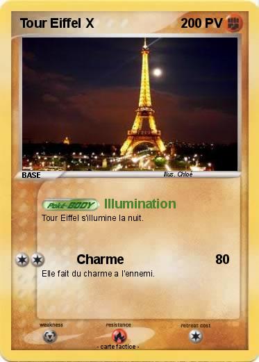 Pokemon Tour Eiffel X