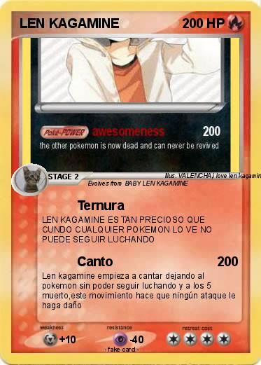 Pokemon LEN KAGAMINE
