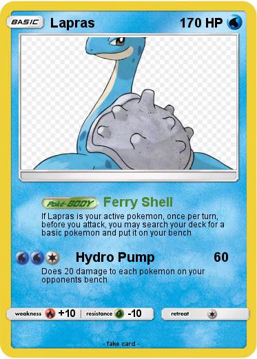 Pokemon Lapras