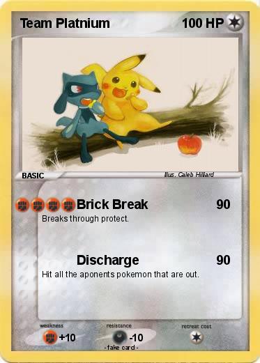 Pokemon Team Platnium