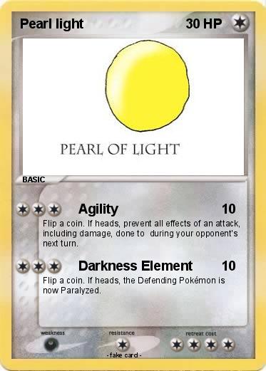 Pokemon Pearl light