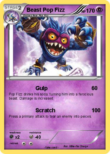 Pokemon Beast Pop Fizz