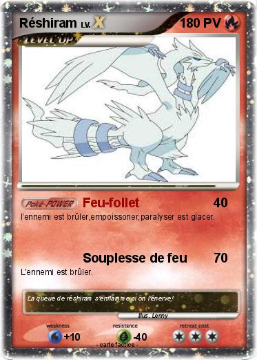 Pokemon Réshiram