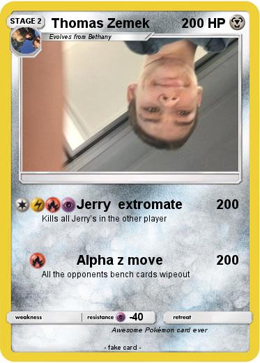 Pokemon Thomas Zemek