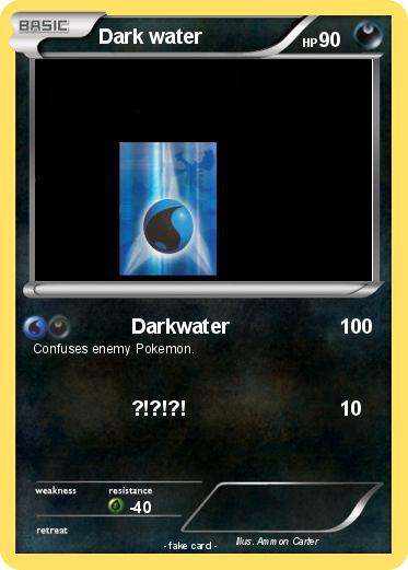Pokemon Dark water