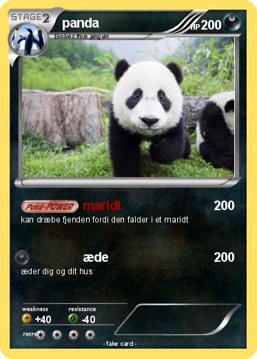 Pokemon panda