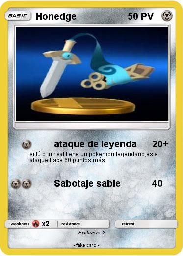 Pokemon Honedge