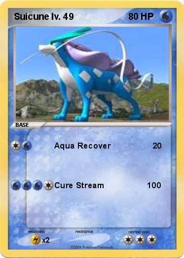 Pokemon Suicune lv. 49