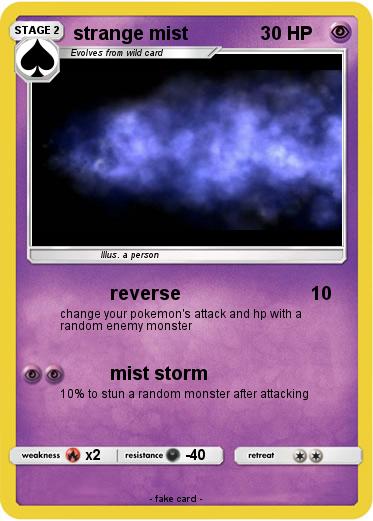 Pokemon strange mist