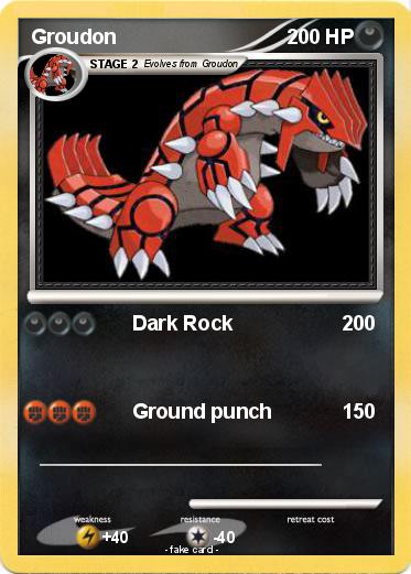 Pokemon Groudon