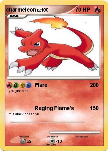 Pokemon charmeleon