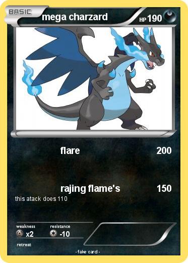 Pokemon mega charzard