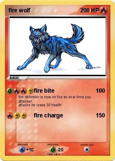 Pokemon fire wolf