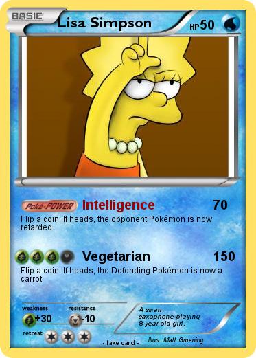 Pokemon Lisa Simpson