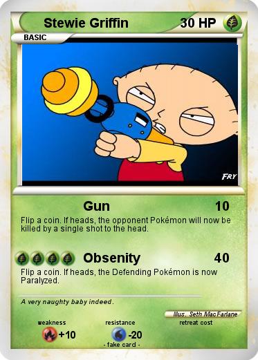 Pokemon Stewie Griffin