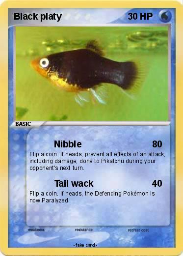 Pokemon Black platy
