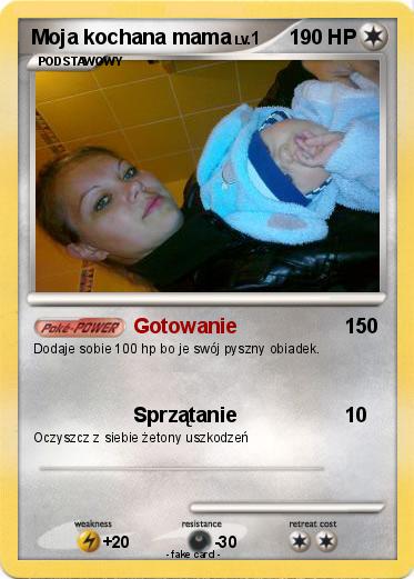 Pokemon Moja kochana mama