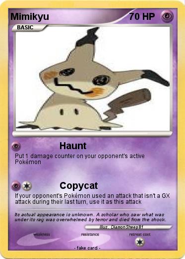 Pokemon Mimikyu