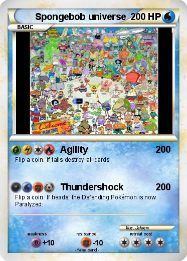 Pokemon Spongebob universe