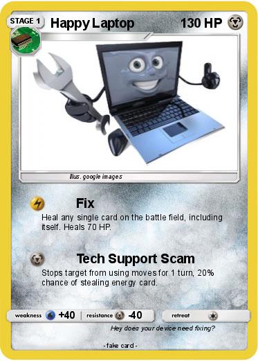 Pokemon Happy Laptop